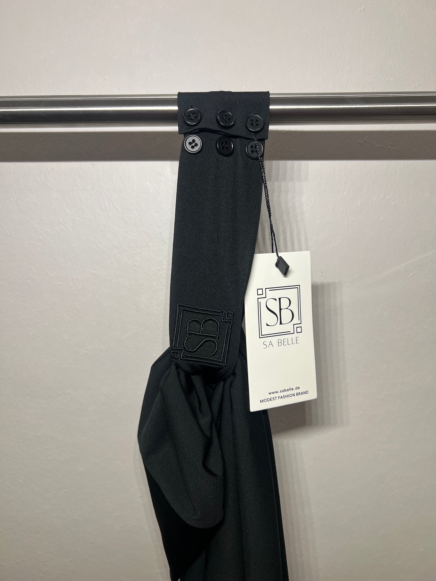Instant Hijab Schwarz