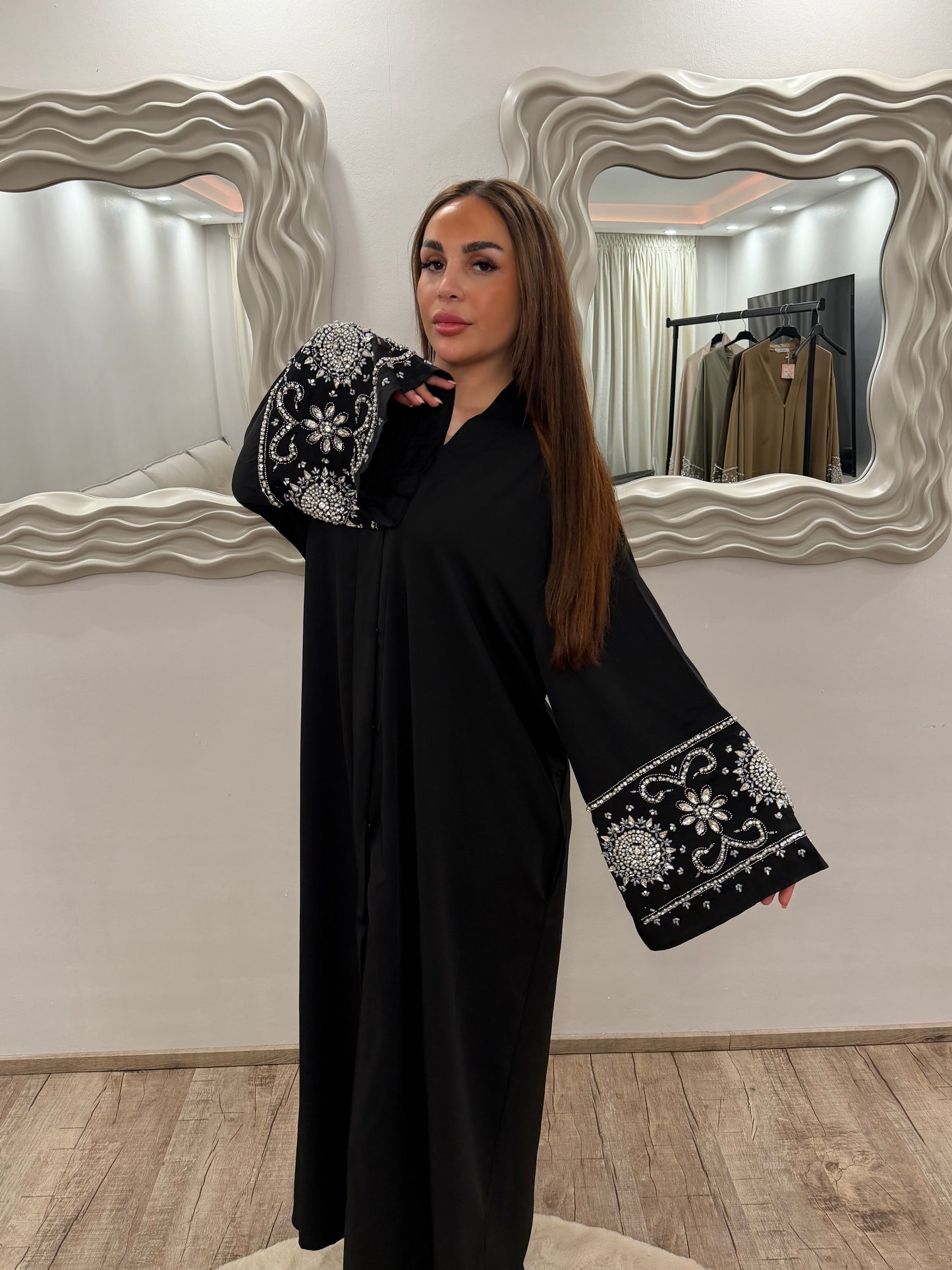 Abaya Nador schwarz