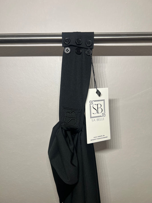 Instant Hijab Schwarz