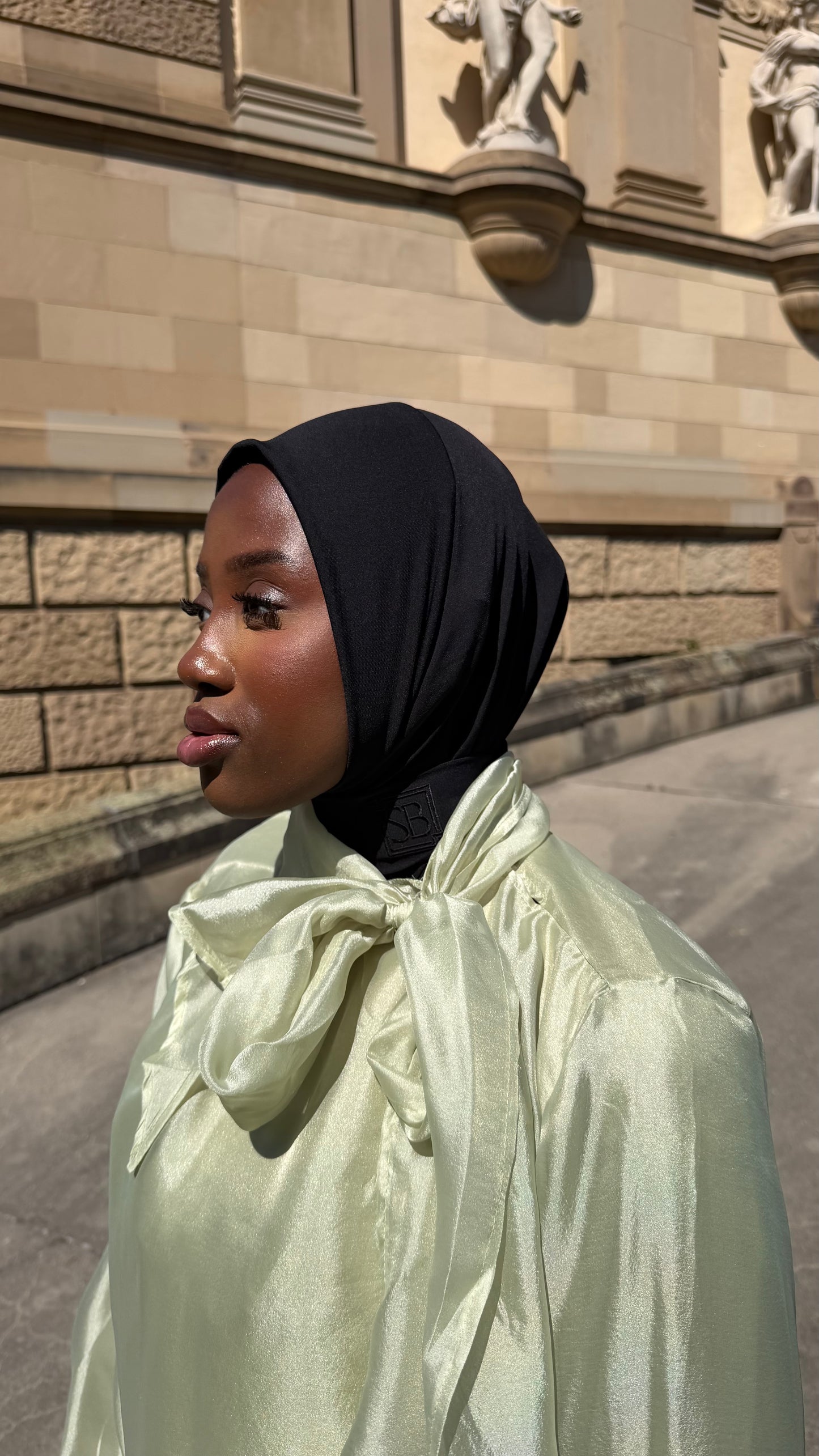 Instant Hijab Schwarz