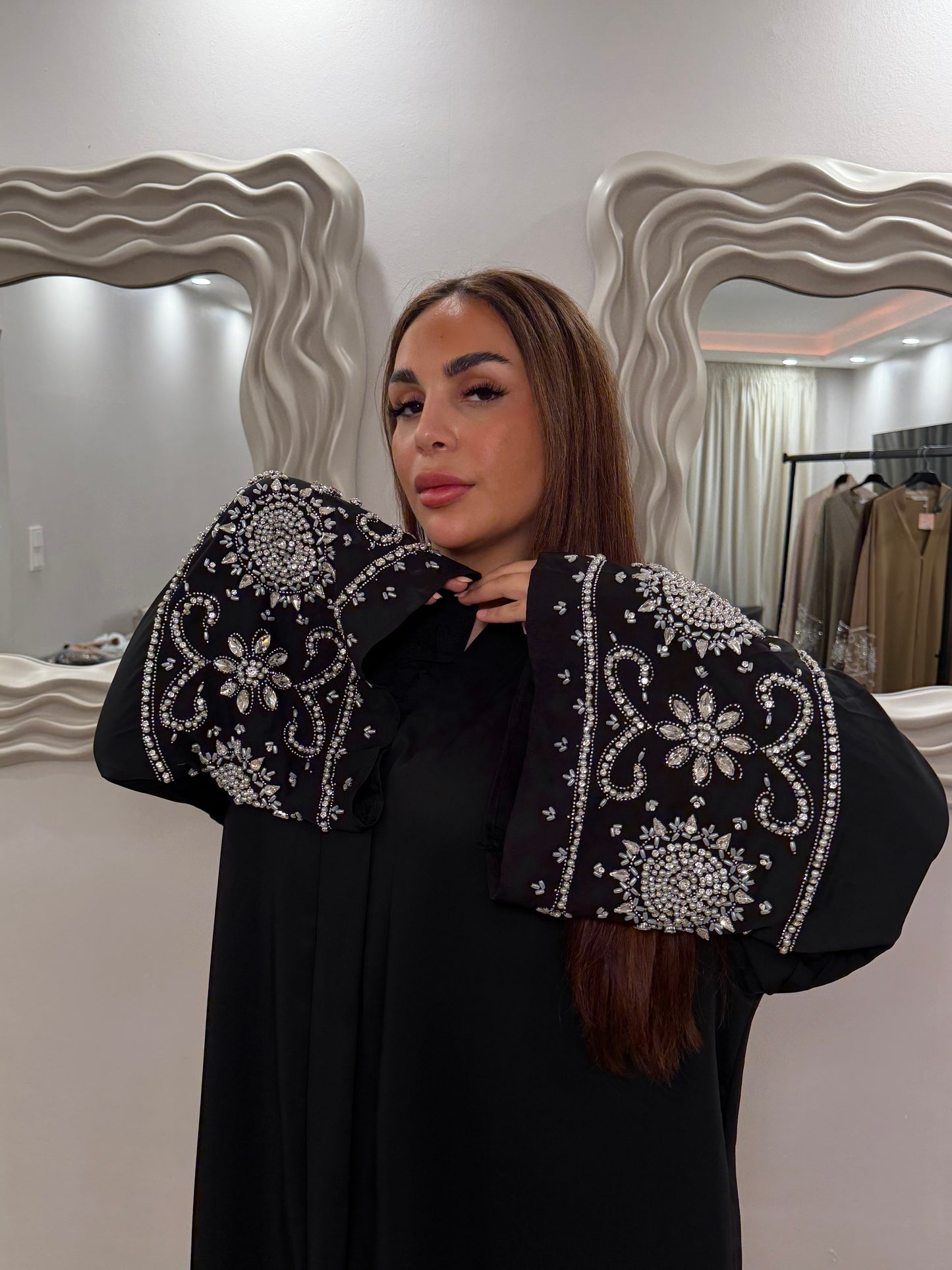 Abaya Nador schwarz