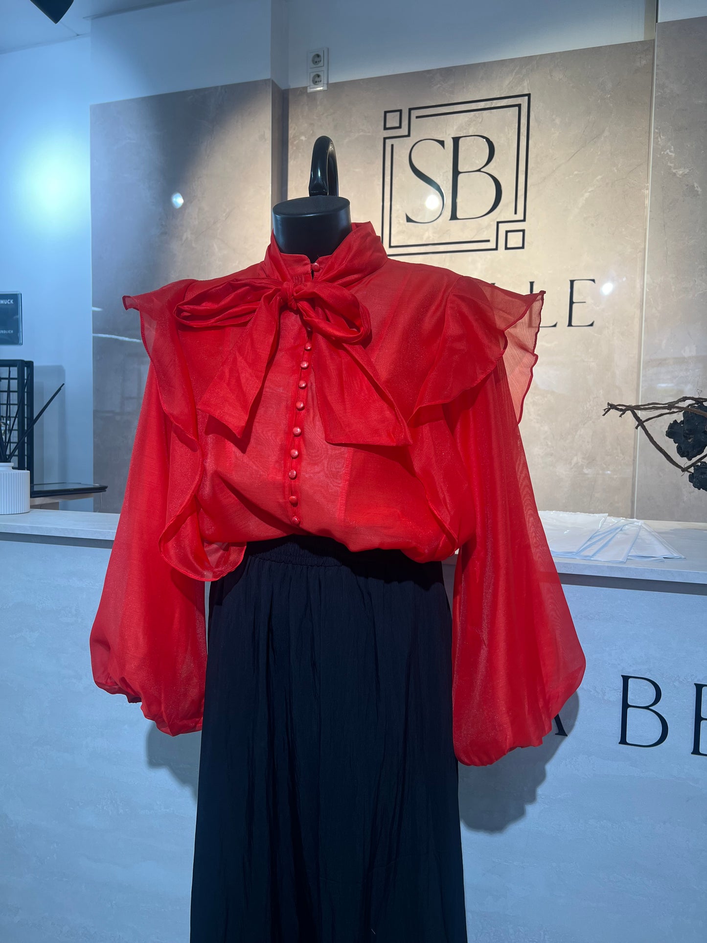 Bluse rot