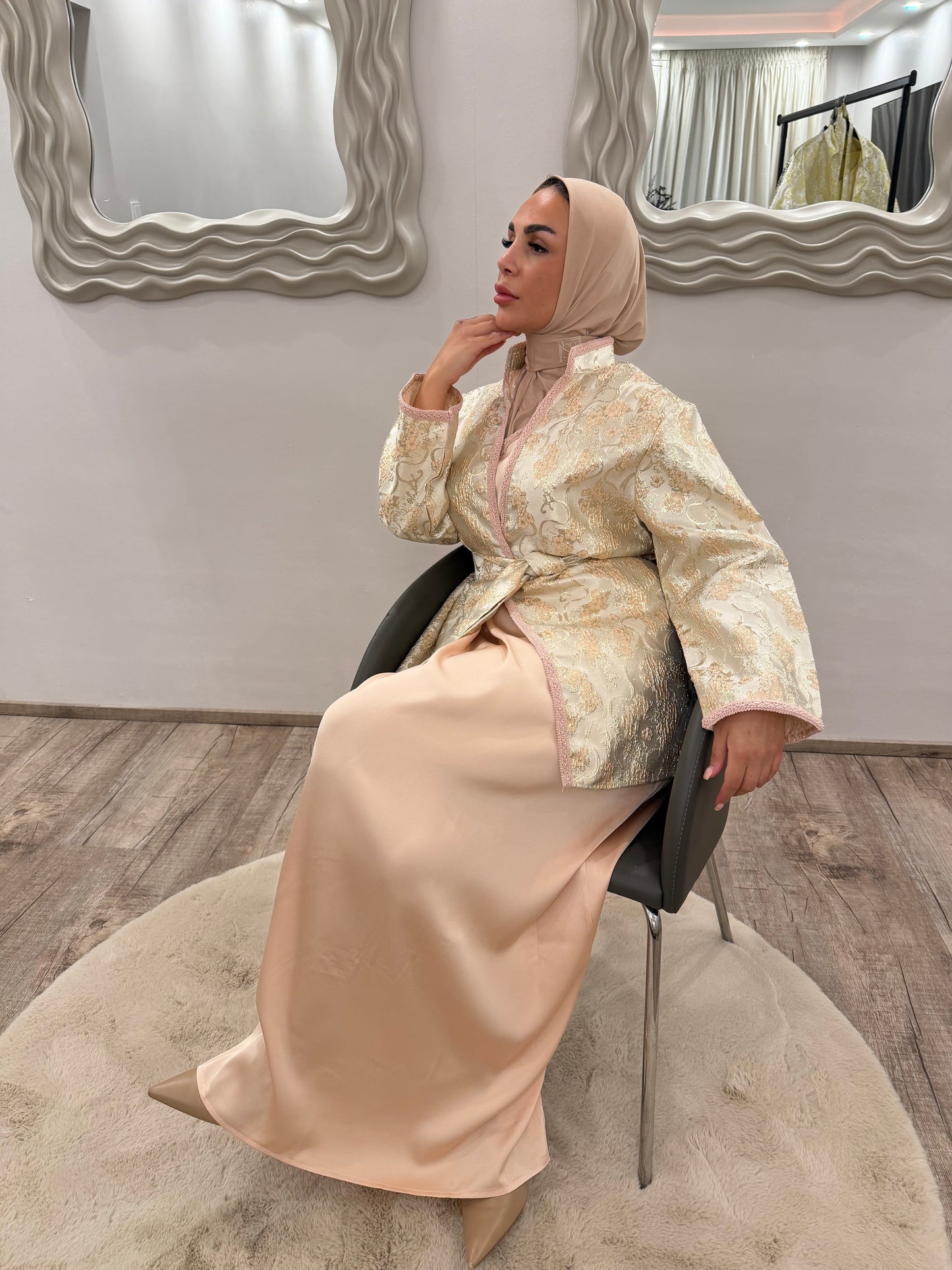 Dreiteiliges Set Oujda Rosé