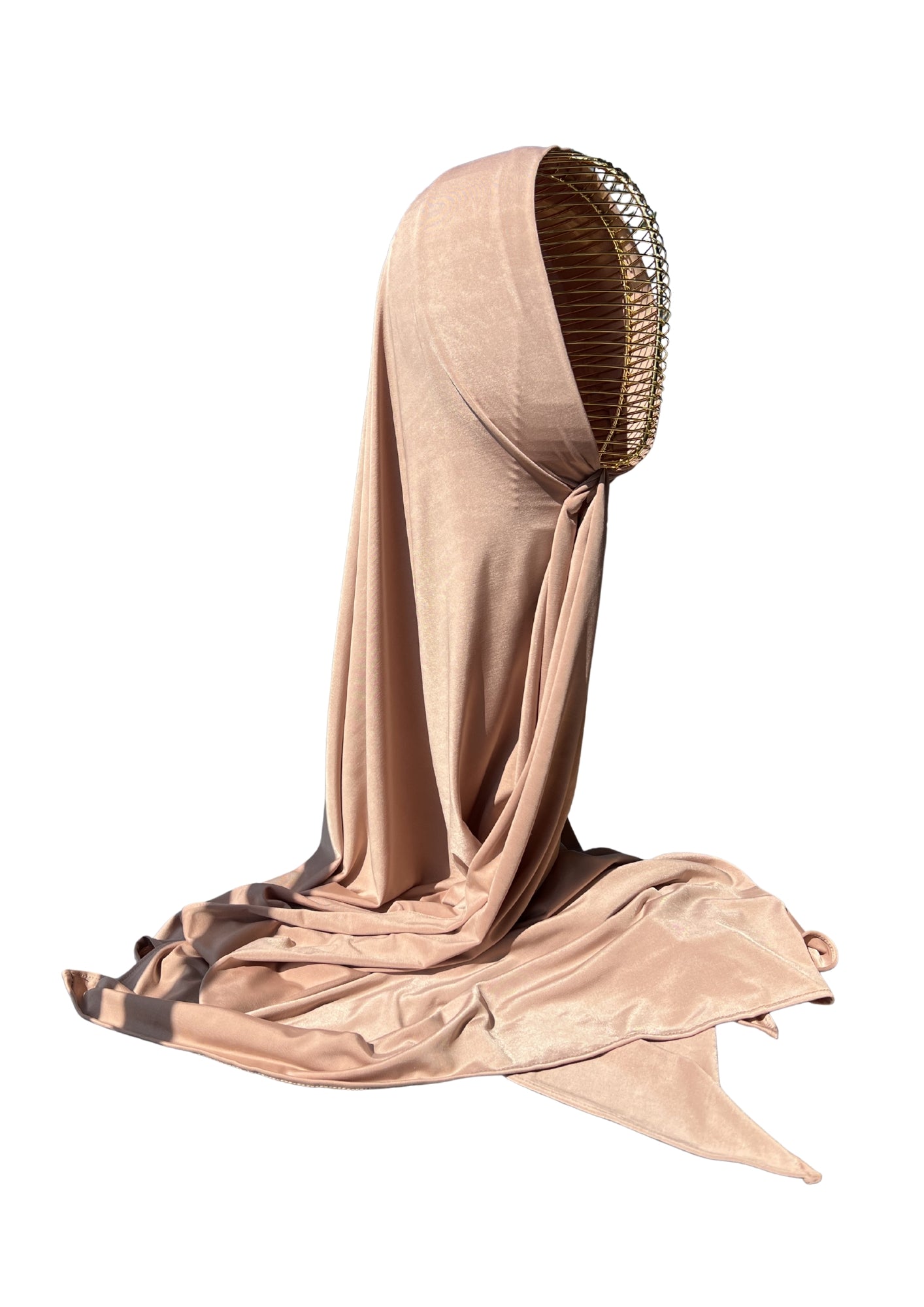Liquid Jersey Hijab dusty apricot