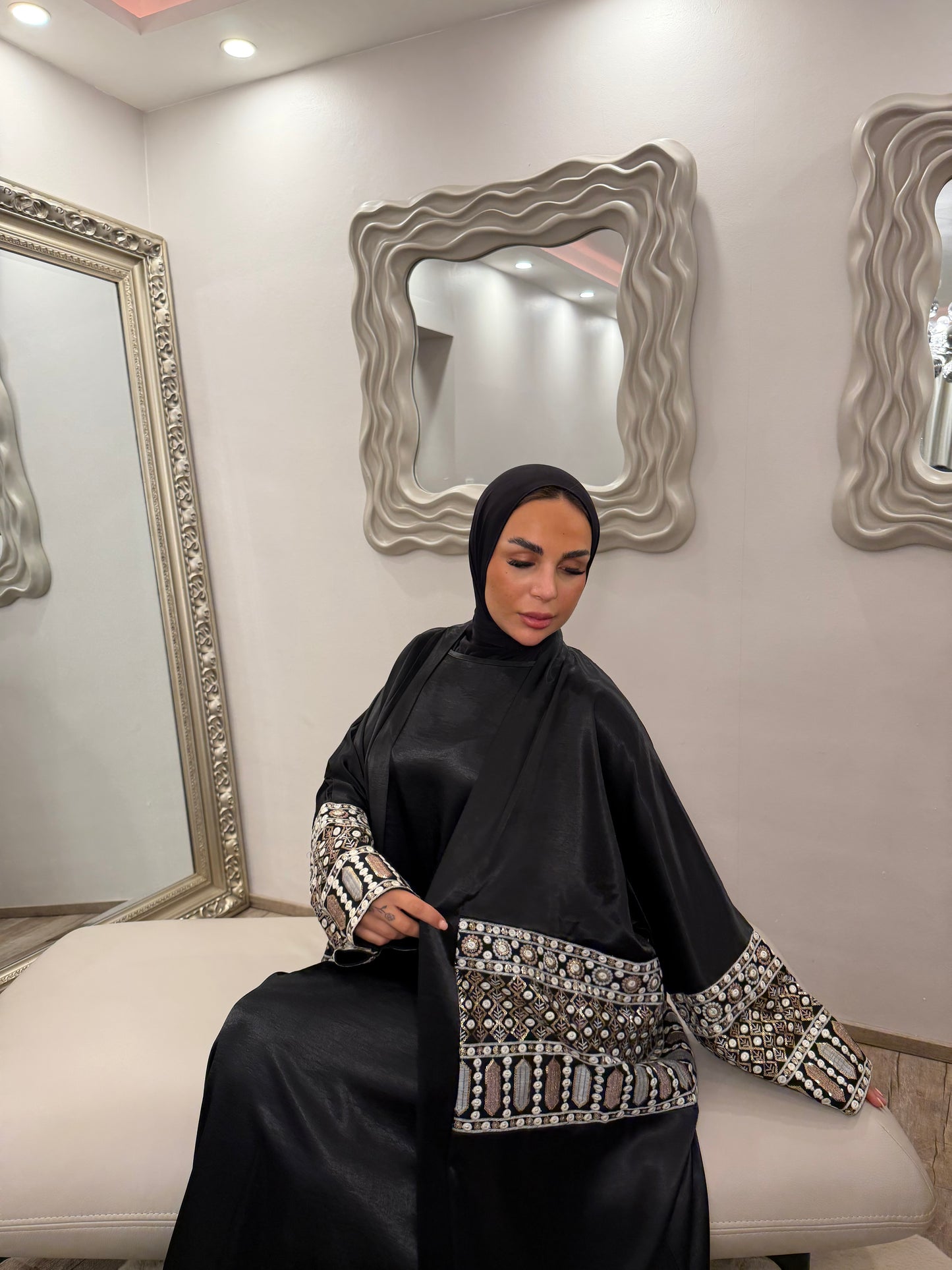 Kimonoset Fes schwarz