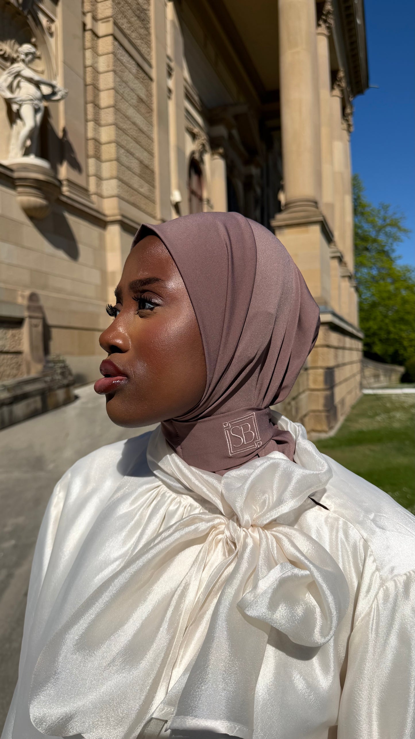 Instant Hijab Taupe