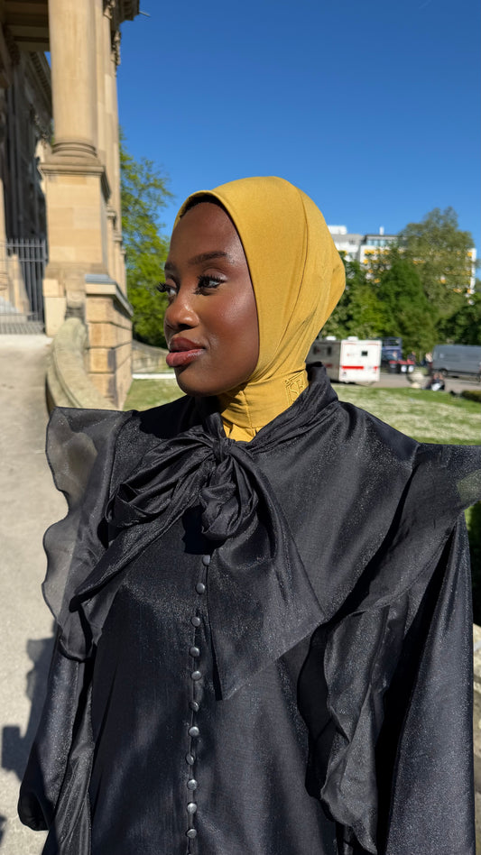 Instant Hijab Senfgrün