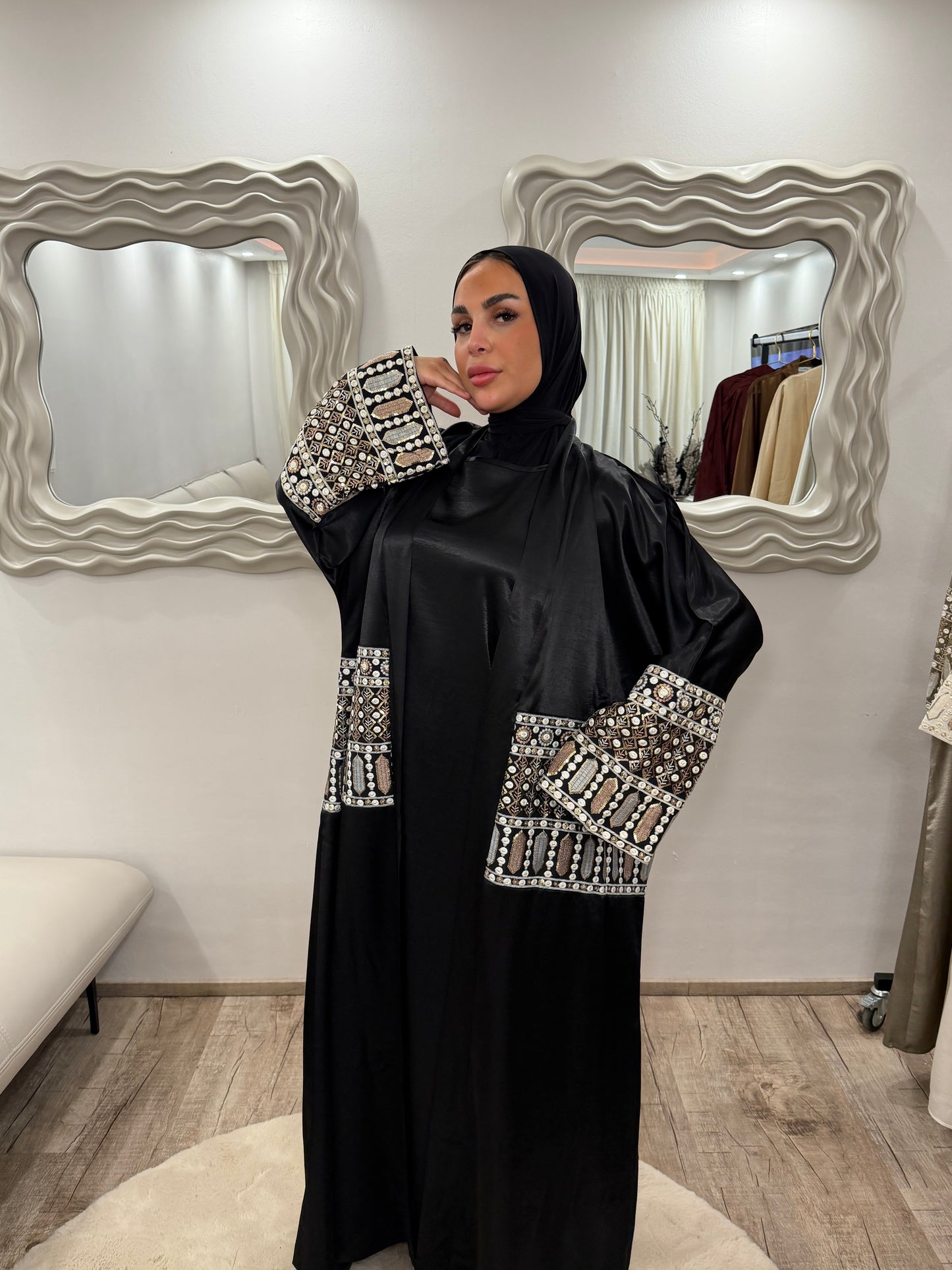 Kimonoset Fes schwarz