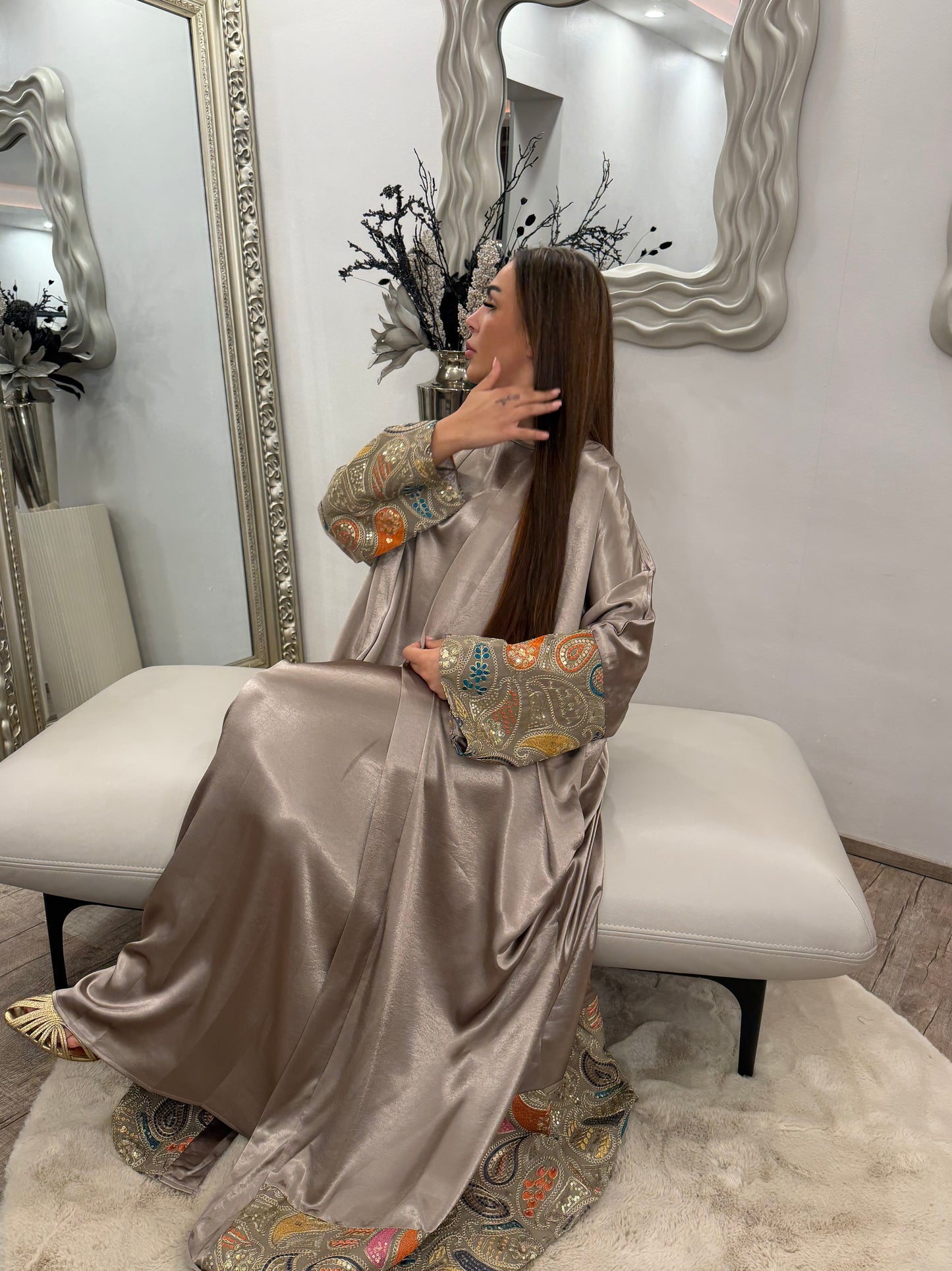 Kimonoset Marrakesh Taupe