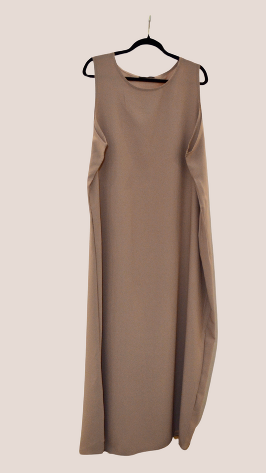 Unterkleid Terrakotta-Beige