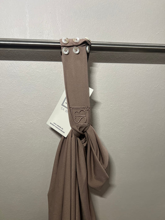 Instant Hijab Helles Taupe