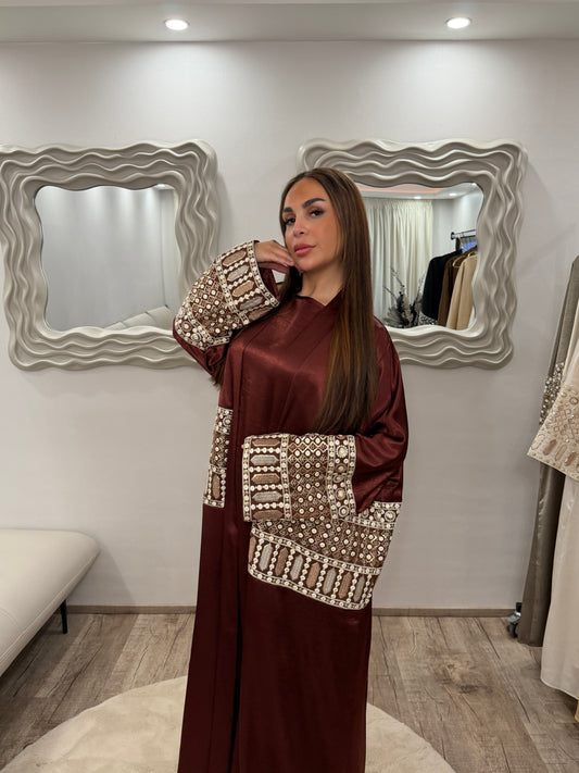 Kimonoset Fes Burgundy